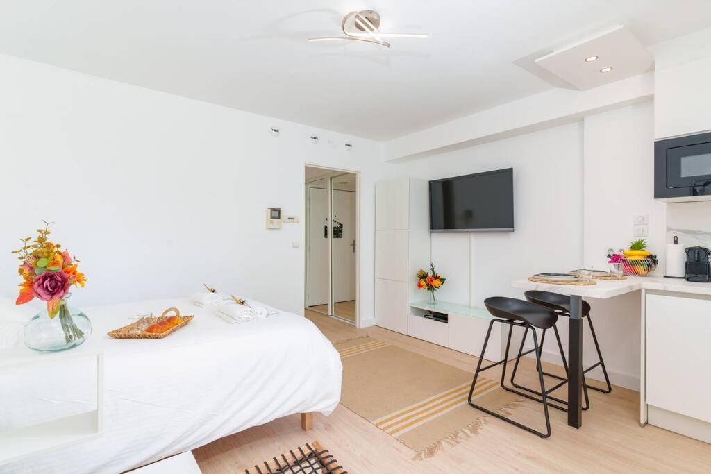 Le Bristol By Apirent #Climatisation #Terrasse #Central Cannes Ngoại thất bức ảnh